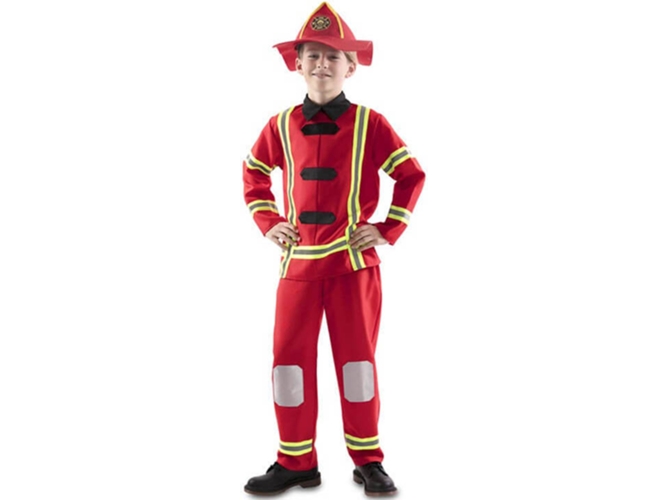 Disfraz de Niño DISFRAZZES Bombero (Talla: 10 a 12 años)