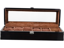 Caja Almacenamiento Montres Joyas Organizador Élégant Vitrina Caja Pratique Usage