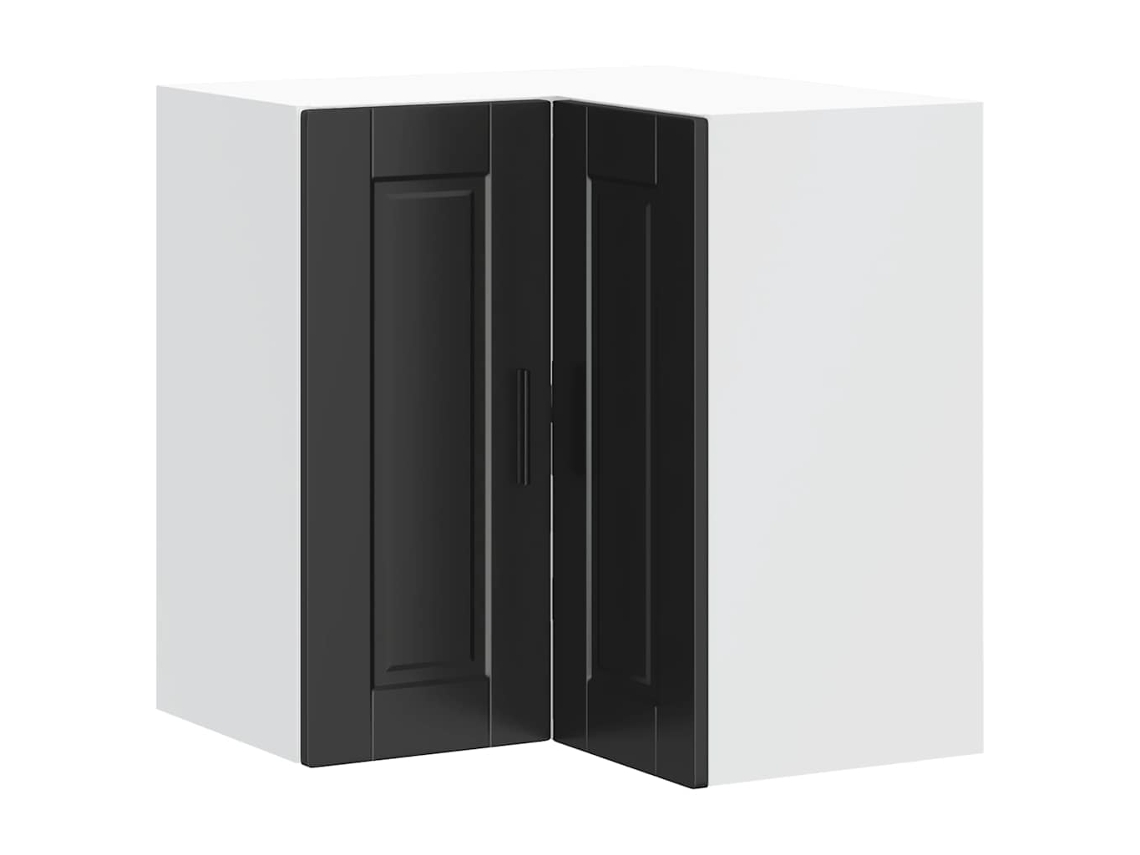 Maison Exclusive - Mueble De Cocina Esquina Pared Porto Madera De Ingeniería Negra