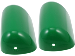 Juego de 2 lámparas de mesa de plástico vintage SFUSHOS