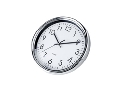 Reloj De Cocina Blanco/cromado Redondo 25cm Küken Kuken