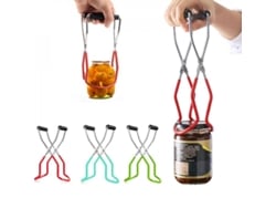 Soporte para tarros de conservas Rebe-gripper de acero inoxidable resistente al calor con tapa antideslizante y protección contra olores para cocinar Axb Bluea