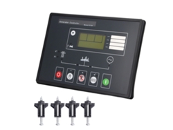 Controlador automático de generador diésel con panel de control de arranque automático adecuado para grupos electrógenos de 100 a 700 V. Otros.