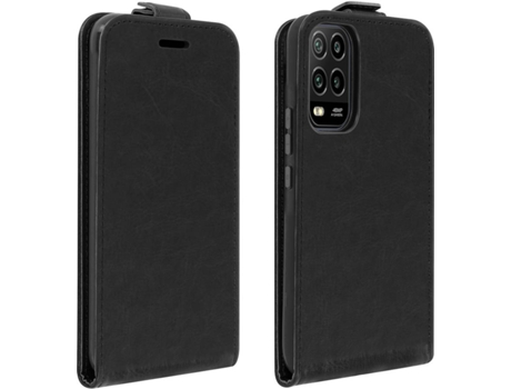 Funda Xiaomi Mi 10 Lite AVIZAR Tarjetero Negro