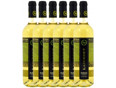Vino PEQUEÑOS PRODUCTORES Laburdet Verdejo Rueda (0.75 L - 6 unidades)