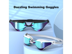 Gafas De Natación Para Adultos - Anillo De Silicona 3d, Antifugas, Lente Gran Angular, Protección Uv, Antihumo, Ajuste Facial