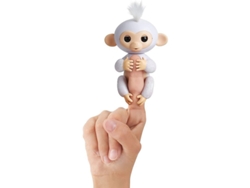 Fingerlings Mono Blanco De Azúcar Brillante - Mascota Interactiva Para Niños De 5 A 16 Años - Wowwee