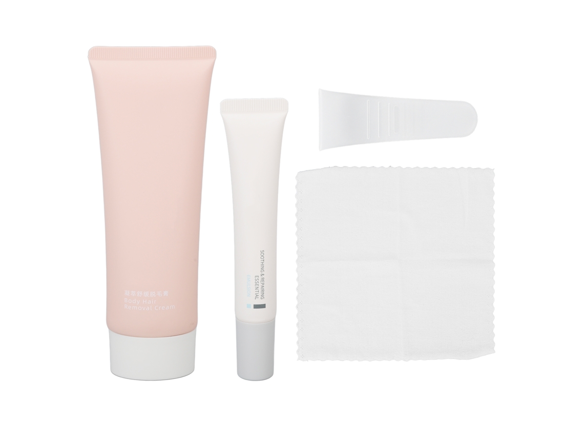 Kit Crema Depilatoria Práctica Suave Fácil Y Painless Para Mujeres Y Hombres