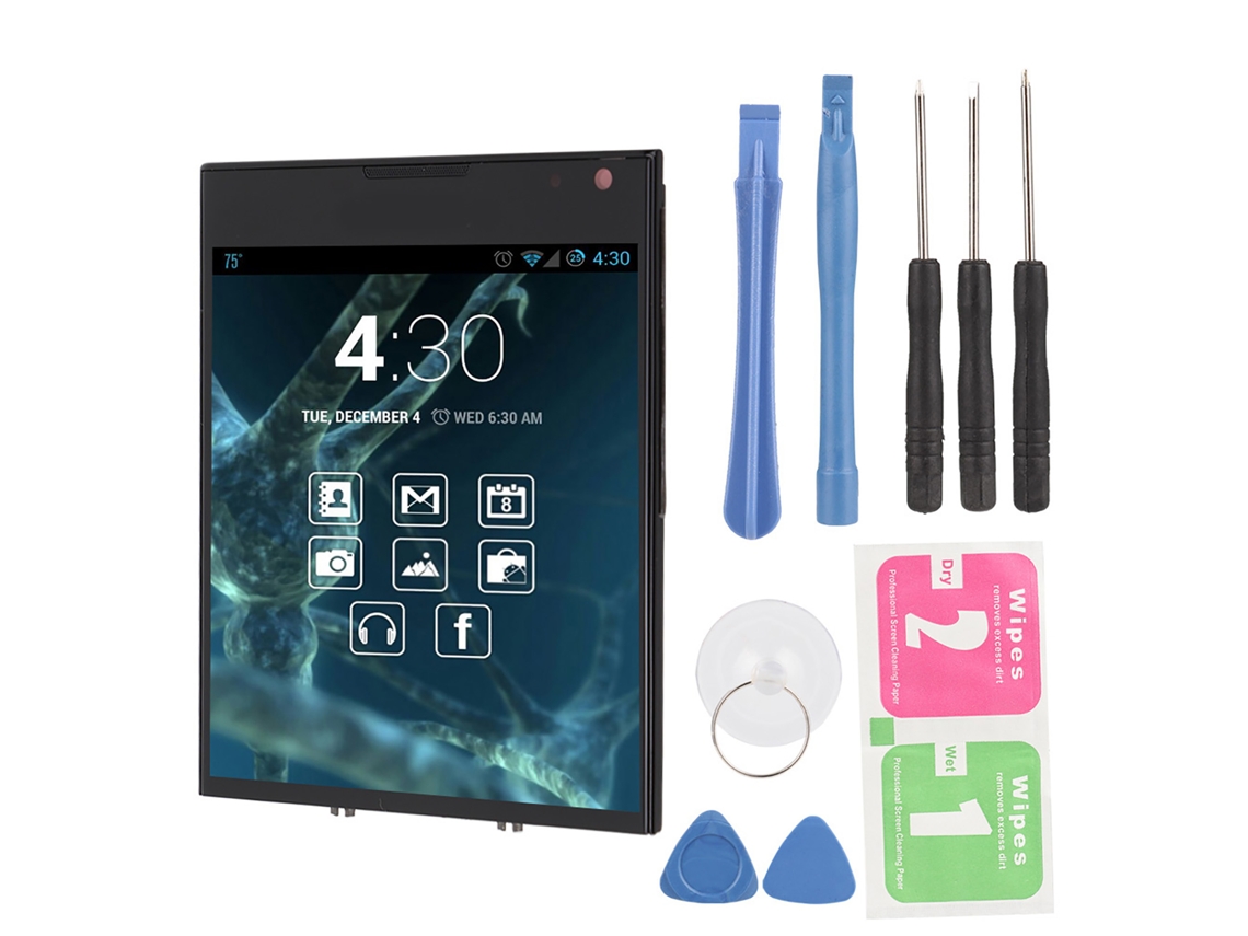 Conjunto De Pantalla Lcd (pantalla Táctil) Para Blackberry Q30 Passport Black