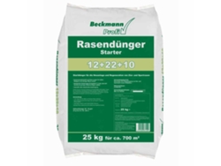 Fertilizante de inicio Beckmann Complete Nutrition 25 kg Npk 122210 para césped de 700 m²