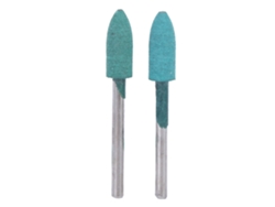 Kit De 100 Piezas: Cabezal De Pulido De Goma Cónico De 6 Mm Con Punta De 3 Mm Para Lijadora