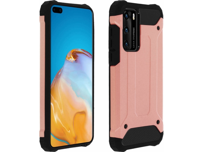Carcasa Huawei P40 AVIZAR Anticaídas Rosa