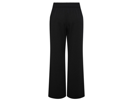 Calça PIECES Calças De Cintura Alta Nula Wide Leg Fit Preto M / 32 Mulher