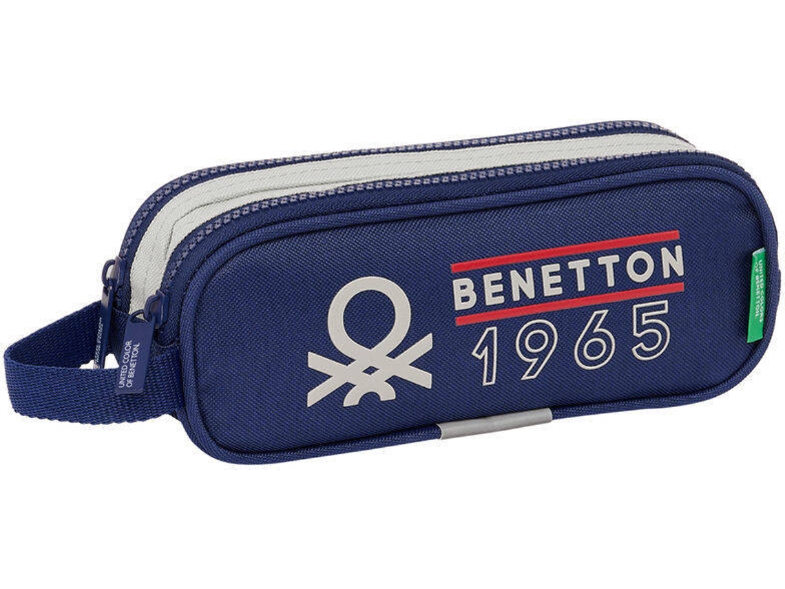 Estuche Doble BENETTON Varsity