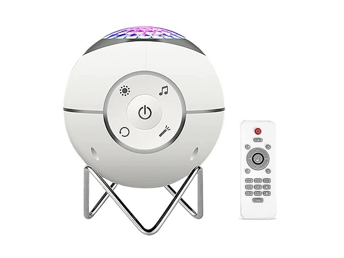 Projetor Inteligente de Luz Noturna Wifi, com Controle Remoto Bluetooth e Timer para Quarto de Crianças