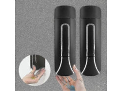 Dispensador de jabón líquido, champú y gel de ducha para baño Rosewell de pared