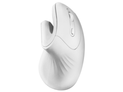 MARS GAMING MMW-ERGOPRO Ratón Inalámbrico Vertical 3200DPI Receptor Inalámbrico 2.4GHz Blanco