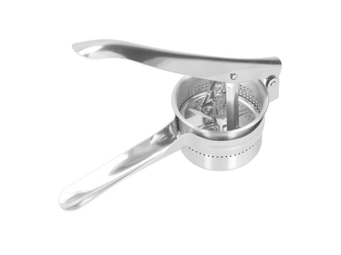 Exprimidor Manual de Patatas y Frutas Cikonielf 3 en 1 de Acero Inoxidable Exprimidor de Patatas y Frutas CIKONIELF
