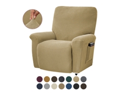 Funda Elástica Para Sofá Reclinable Lazboy Champagne Siurn