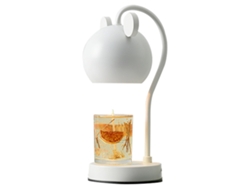 2026-lámpara Calientevelas Aromática Regulable Moderna Eléctrica Cute Para Mesa Con Plug Eu Blanca