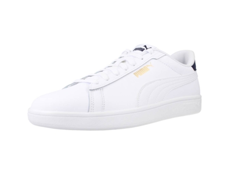 Zapatillas de Hombre PUMA Smash Tecido Blanco (40)
