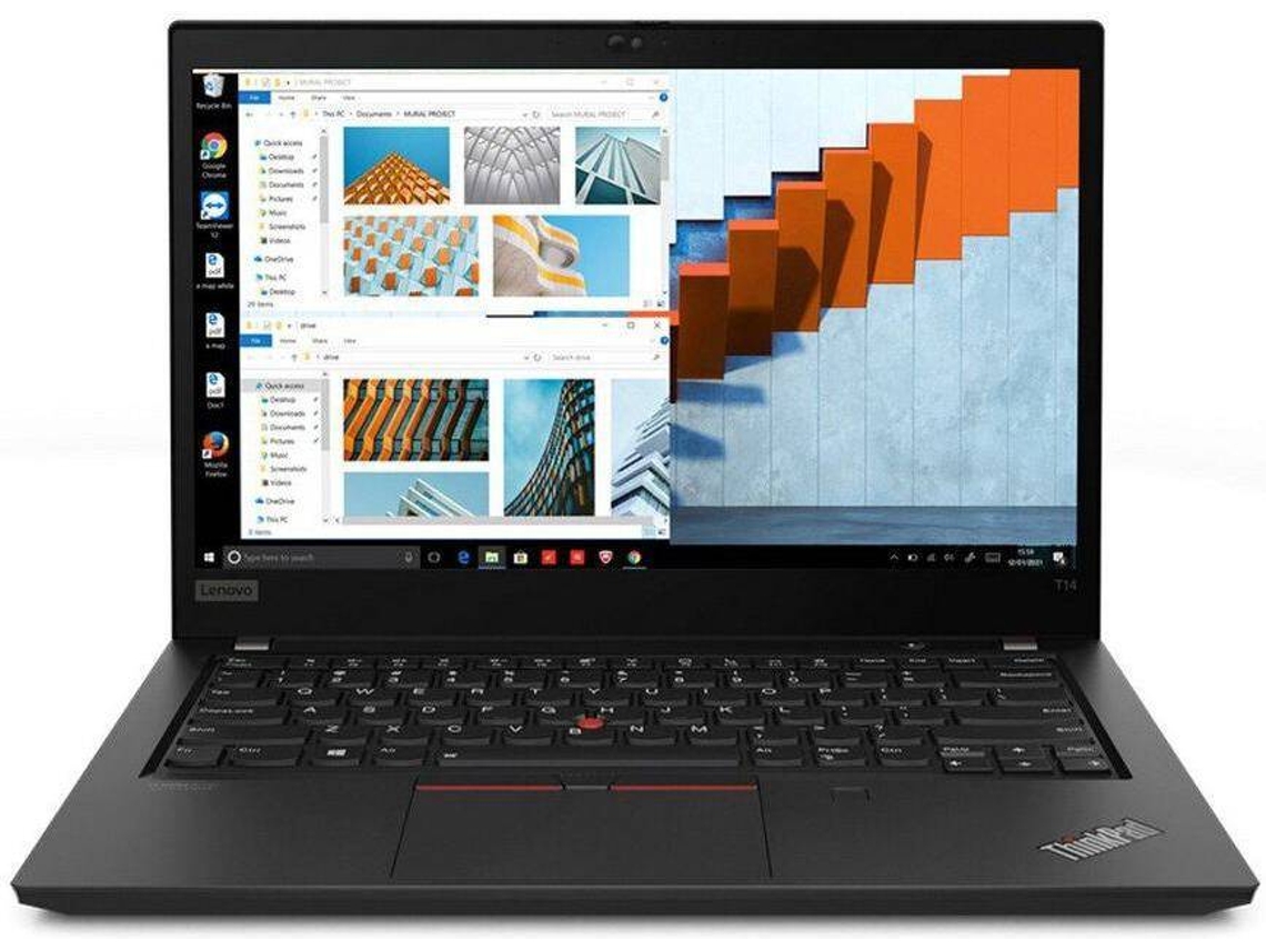 Laptop Lenovo Thinkpad T14 G2 i5 1135g7, 16gb, 256gb SSD, 14fhd, Español (Reacondicionado)