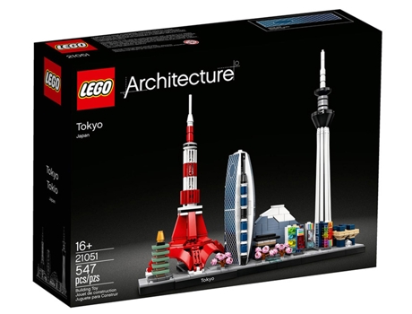 LEGO Architecture: Tokio - 21051 (Edad Mínima: 16 - 547 Piezas)