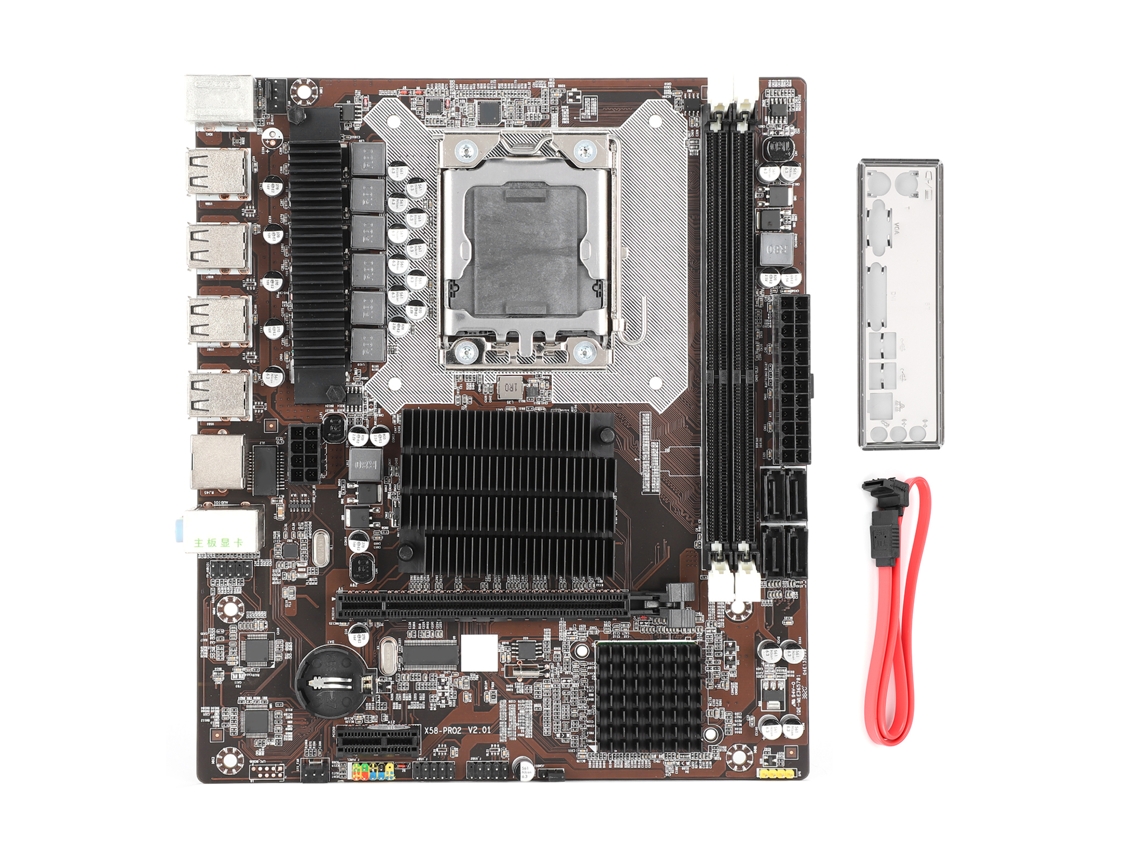 Placa Base X58 Pro2 Lga 1366-pin Placa Base De Escritorio Compatible Con Memoria Ecc Ddr3