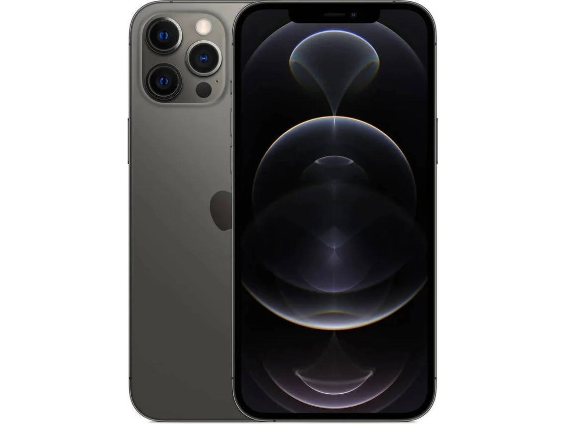 iPhone 12 Pro Max APPLE (Reacondicionado Flippers Como Nuevo - 6.7'' - 256 GB - Negro)