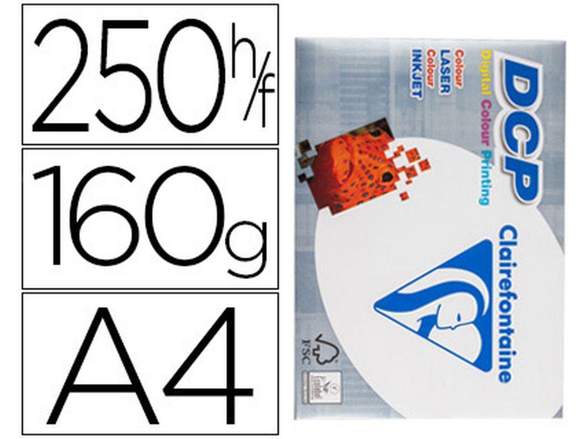 Papel Fotocopia Clairefontaine Din A4 160 Gramas Embalagem de 250 Folhas