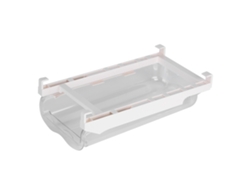 Cajón Para Huevos Con 14 Compartimentos Y 4 Ganchos Para Frigorífico, Organizador De Huevos De Abs Duradero.