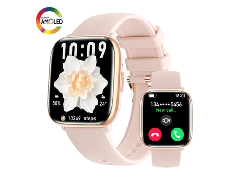 Reloj inteligente OHPA HD12 (Android e IOS-Rosa