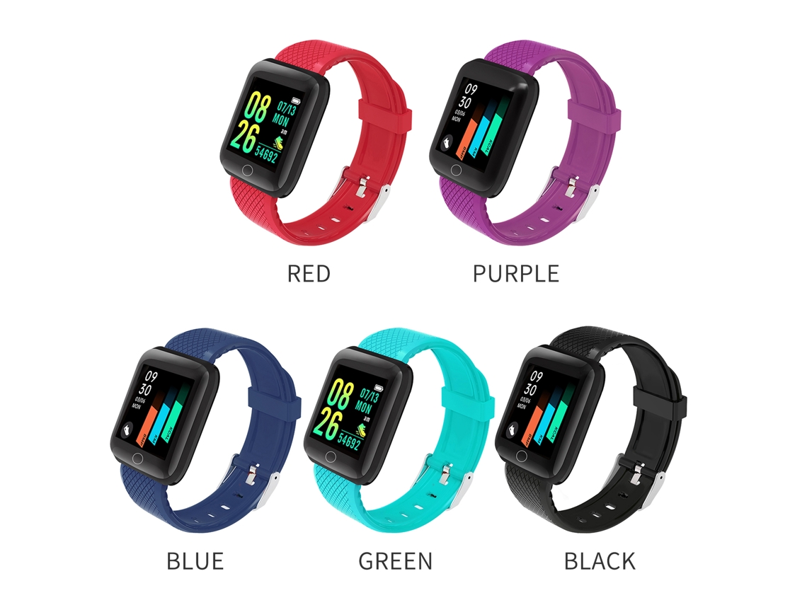 Pulsera Inteligente Con Pantalla Tft De 1,44 Pulgadas, Monitor De Frecuencia Cardíaca, Presión Arterial, Oxígeno, Ip67, Bluetooth, Para Hombres Y Mujeres.