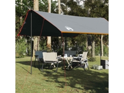 Lona De Camping Impermeable Naranja 460x305x210 Cm