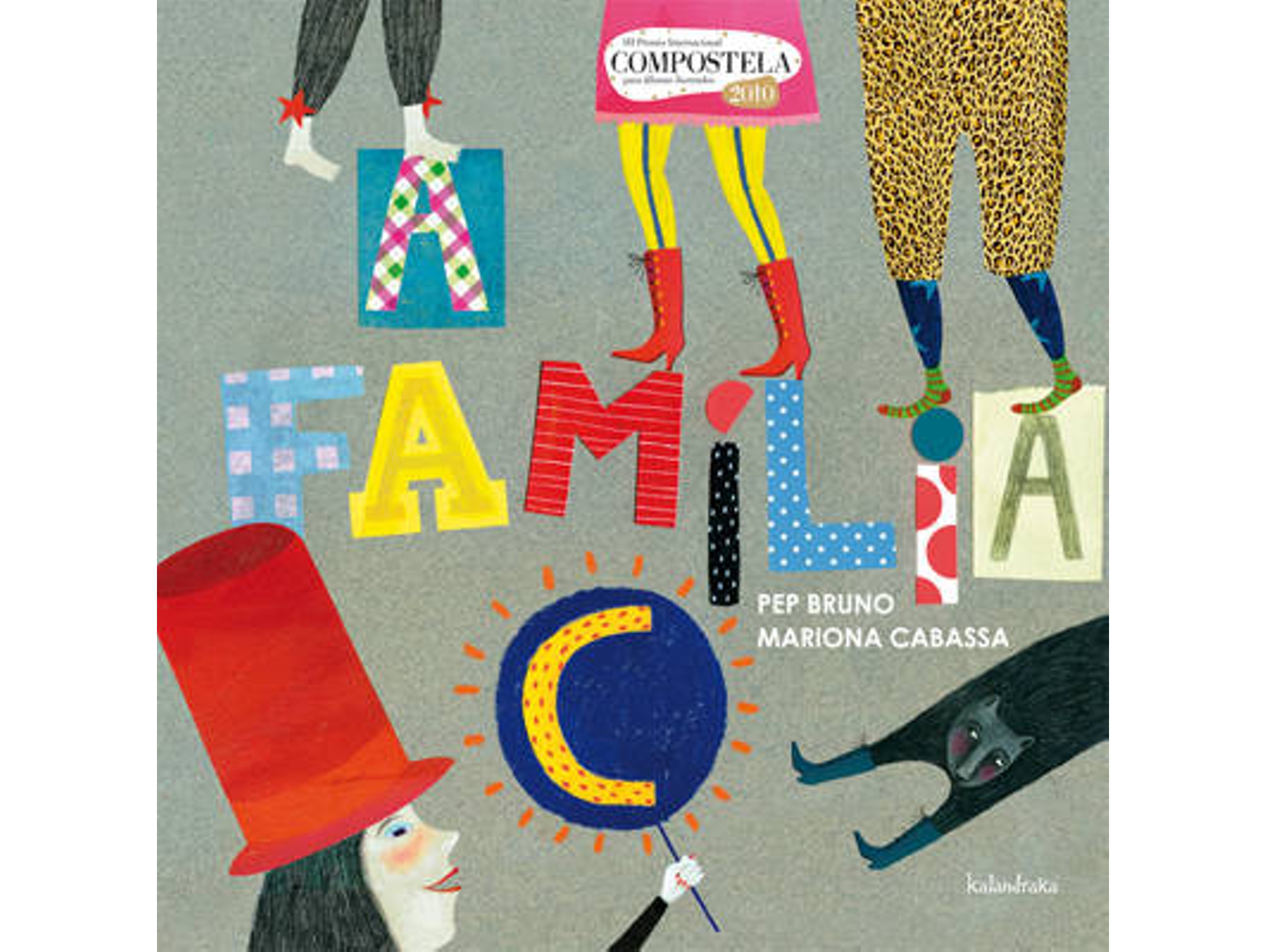 Libro A Familia C de Pep Bruno Galán (Galego)