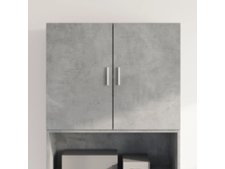 Armario De Pared Madera Ingeniería Gris Hormigón 80x42,5x64 Cm