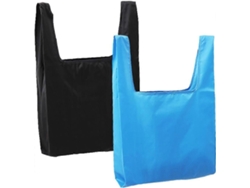 Bolsas de compra reutilizables (paquete de 2), lavables, de nailon ecológico, plegables para uso diario, GOKOCO