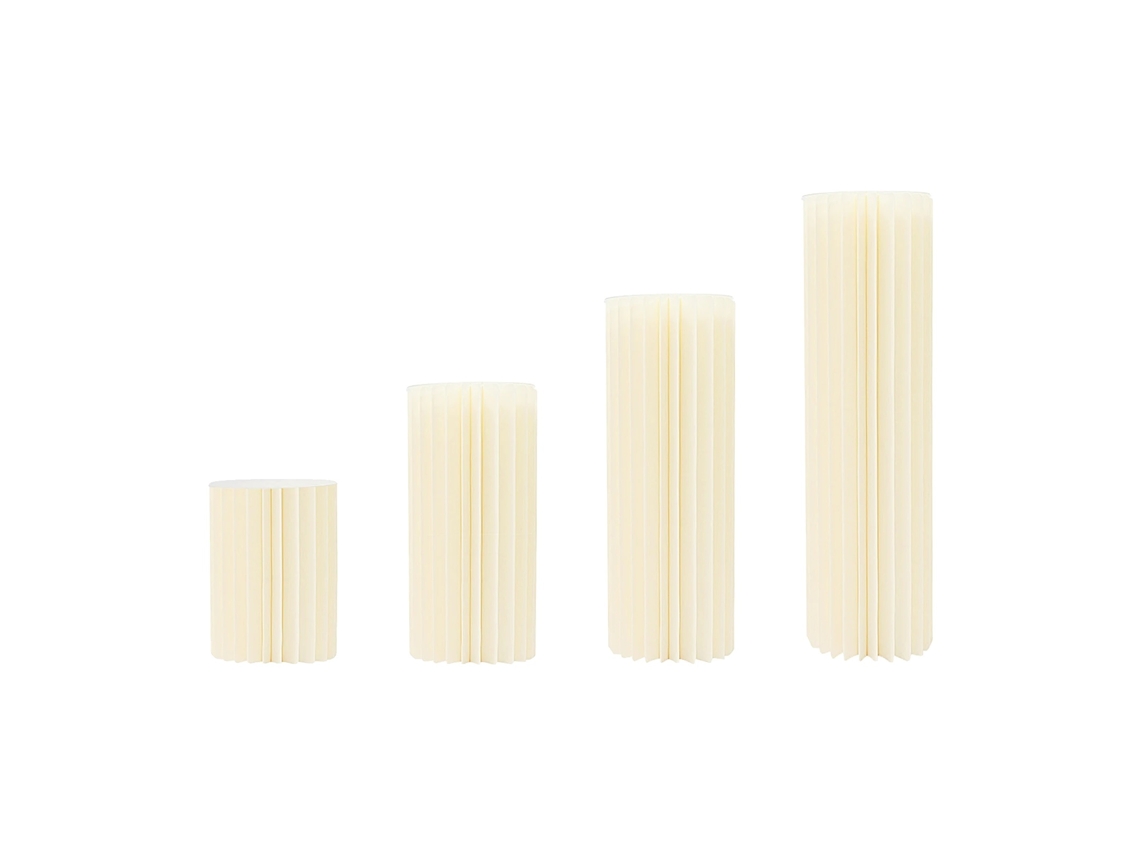 Macetas cilíndricas con pedestal para flores, diseño moderno, construcción robusta, color blanco lechoso