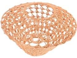Cuerda De Algodón Bohemia Tejida De 30 Cm, Accesorio Rústico Luminoso Para Lámparas Colgantes.