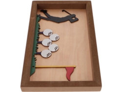 Tablero de mesa de golf de madera, 24x15x2,3 cm