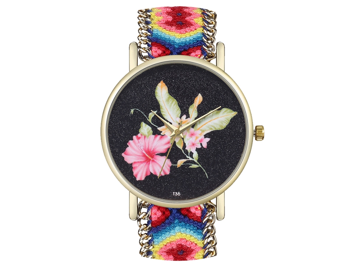 Reloj De Pulsera Unisex Con Correa De Alambre Trenzado, Reloj De Cuarzo De Estilo Moderno De Zhoulianfa.