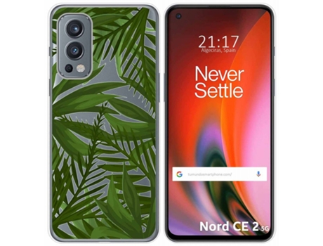 Carcasa OnePlus Nord 2 5G TUMUNDOSMARTPHONE Dibujos Transparente Multicolor