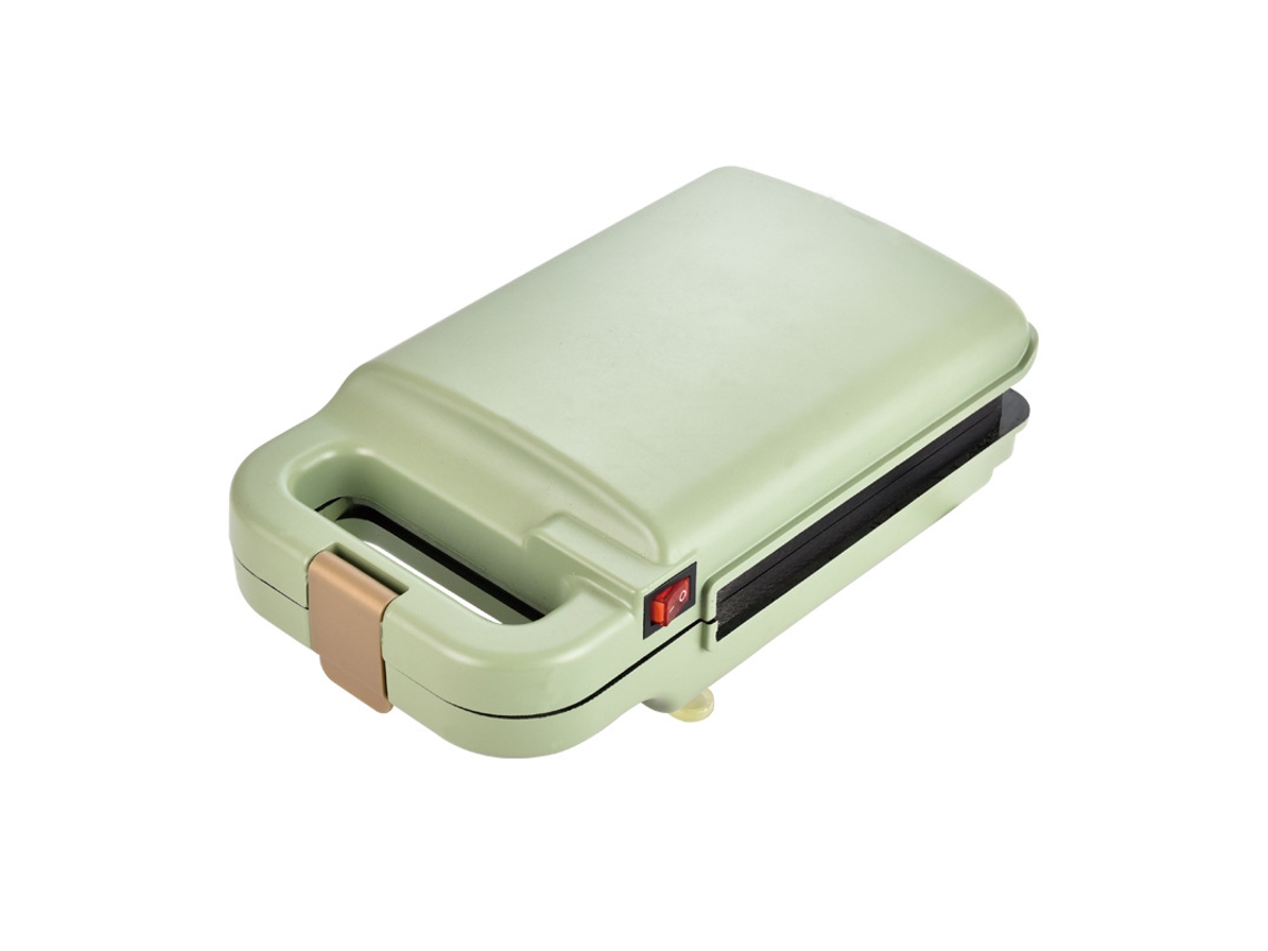 Máquina eléctrica para hacer gofres y sándwiches, máquina de desayuno rápido, tostadora de pan, máquina para hacer pasteles en la cocina, máquina multifunción para hornear