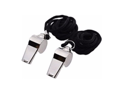 Silbato De Acero Inoxidable Con Cordón Para Deportes