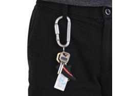 Mosquetones D-ring Aluminio Camping Outdoor 9 Pack