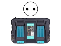 Cargador De Baterías De Litio Con Dos Puertos E Interfaz Usb, 100-240v, Para Baterías Bl1830 Y Bl1430.