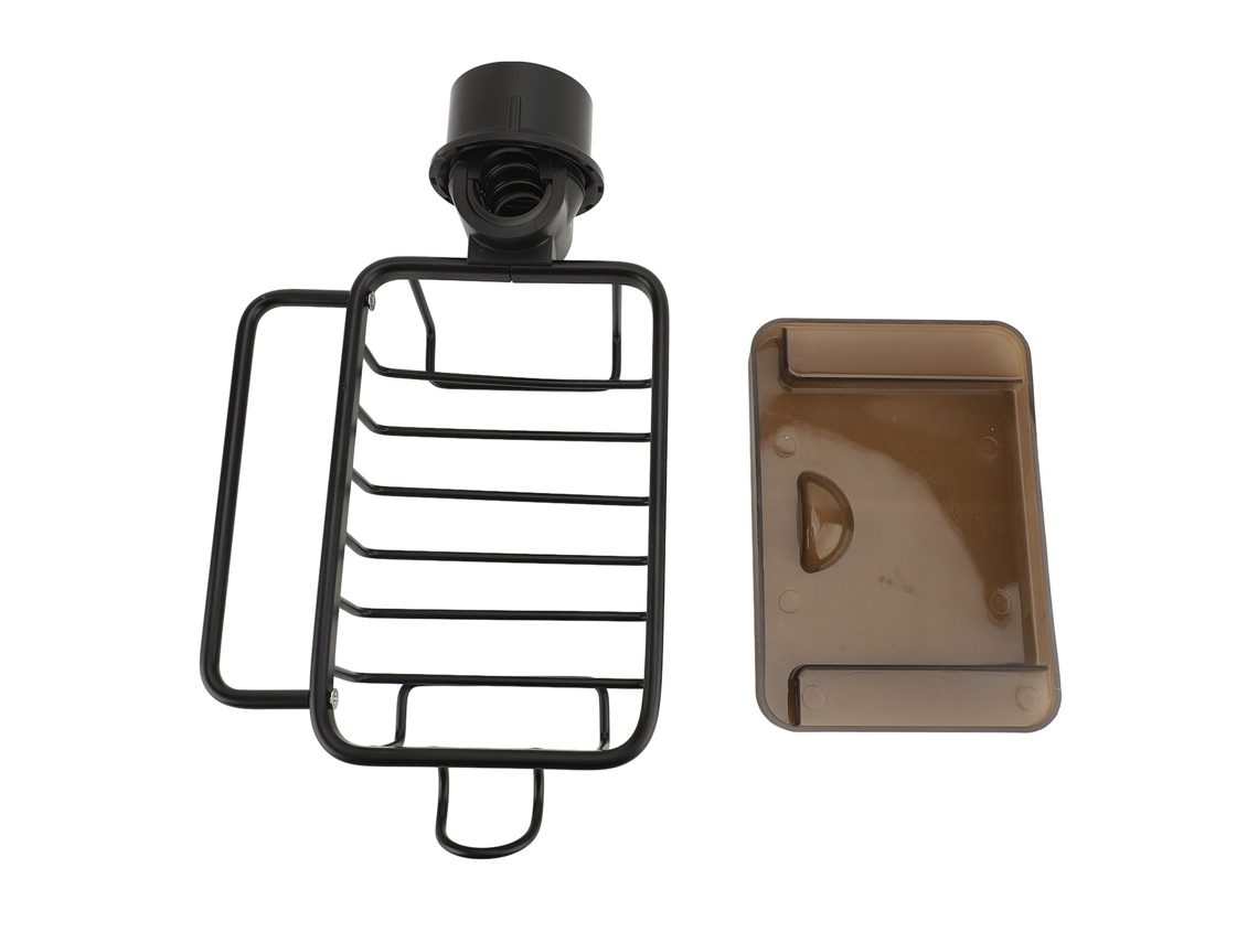 Organizador Multifuncional Para Fregadero De Cocina Con Soporte Para Esponja Debajo Del Grifo - Gris