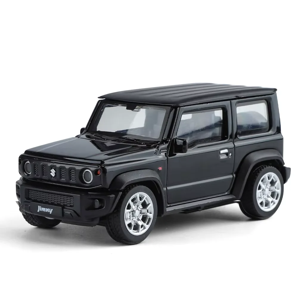 (preto) Modelo Em Liga Metálica Fundida Do Suv Suzuki Jimny Em Escala 1:34
