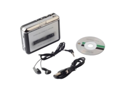 Convertidor Digital De Casete A Usb, Grabación De Audio Y Radio Fm, Reproductor De Casetes.