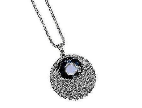 Collar de cadena Rhinestone Inclaid Vintage Collar de colgante largo y largo para mujeres